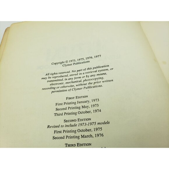 Clymer Suzuki Service Repair Maintenance Handbook 380-750cc Triples 1972-1977 - Picture 4 of 14